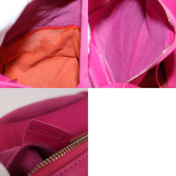 CELINE Horizontalkava Tote Bag Leather Pink Gold - Picture 12 of 12